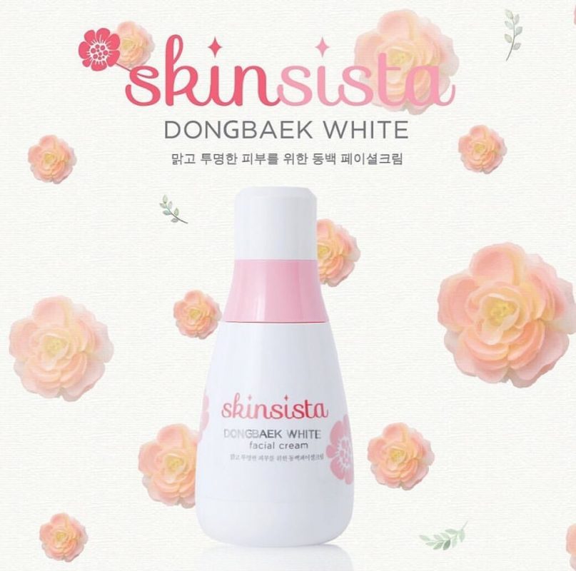 Skinsista Dongbaek White Facial Cream