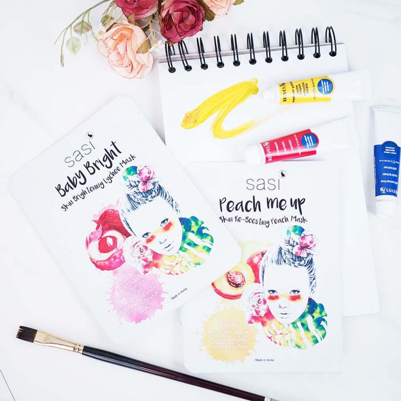 Sasi Baby Bright Lychee Mask