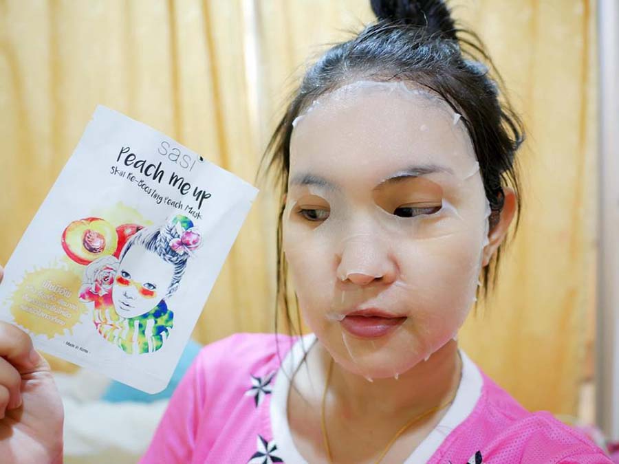 Sasi Peach Me Up Mask