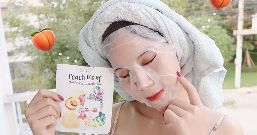 Sasi Peach Me Up Mask