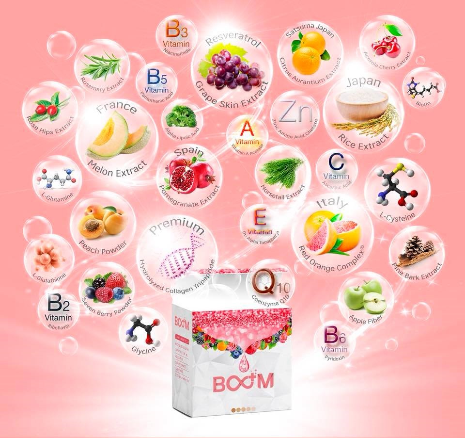 Boom Collagen by Lydia Thailand Best Selling Products Online shopping Worldwide Shipping