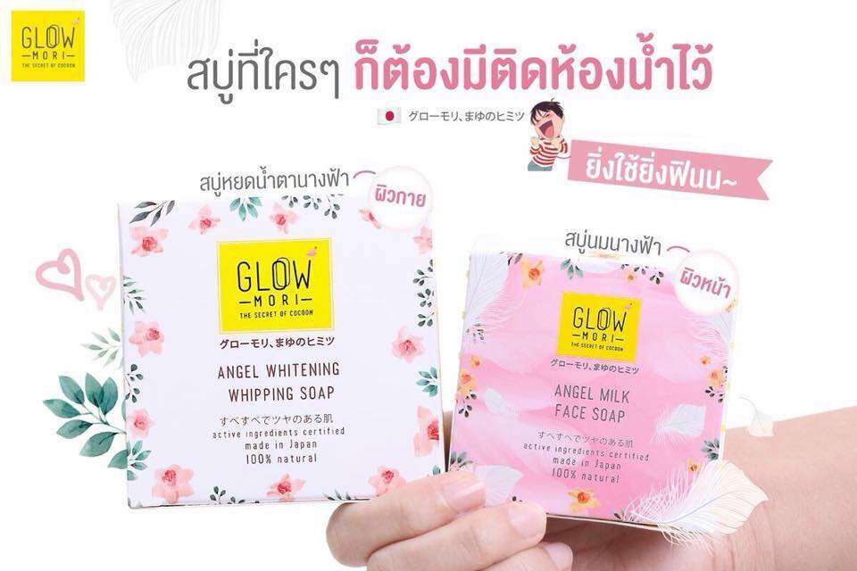 Glow Mori Angel Whitening Whipping Soap