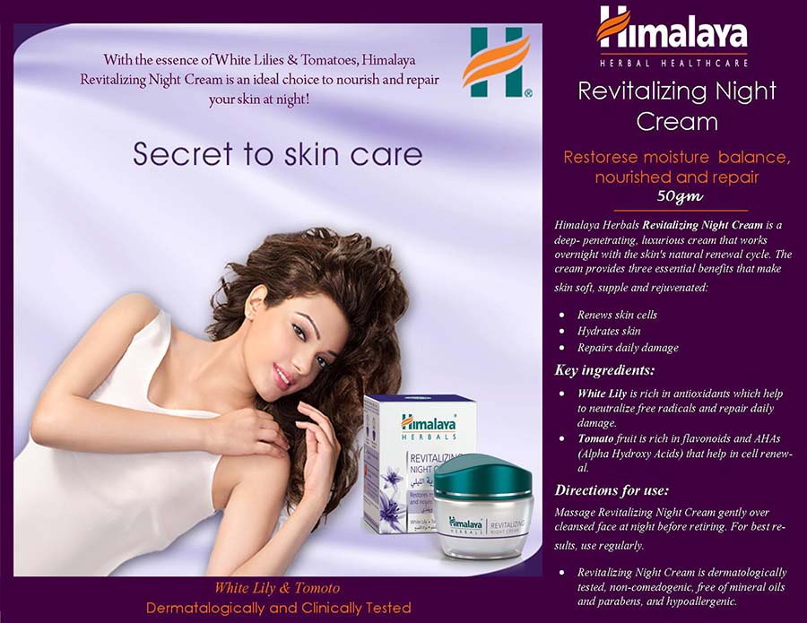 Himalaya Herbals Revitalizing Night Cream