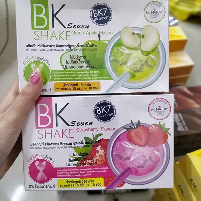 BK seven shake strawberry