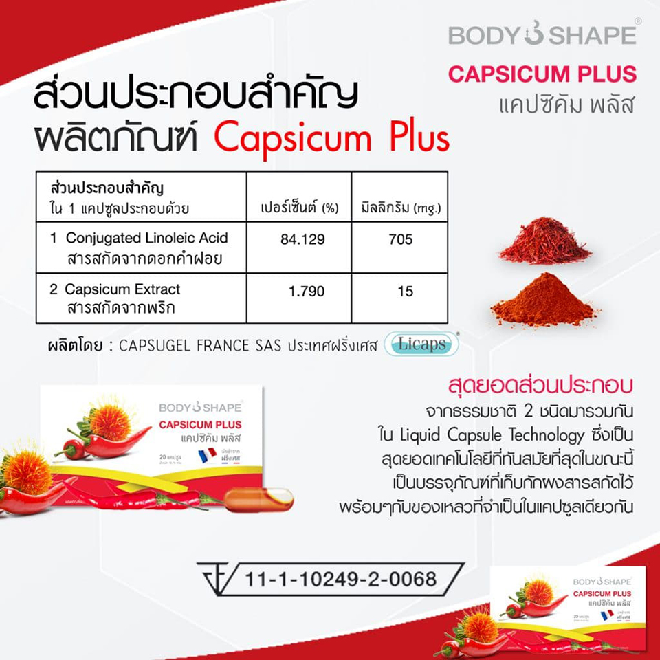 Capsicum Plus by BodyShape