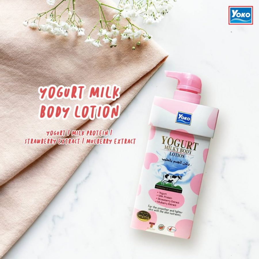 Yoko Yogurt Milky Body Lotion Thailand Best Selling Beauty Products