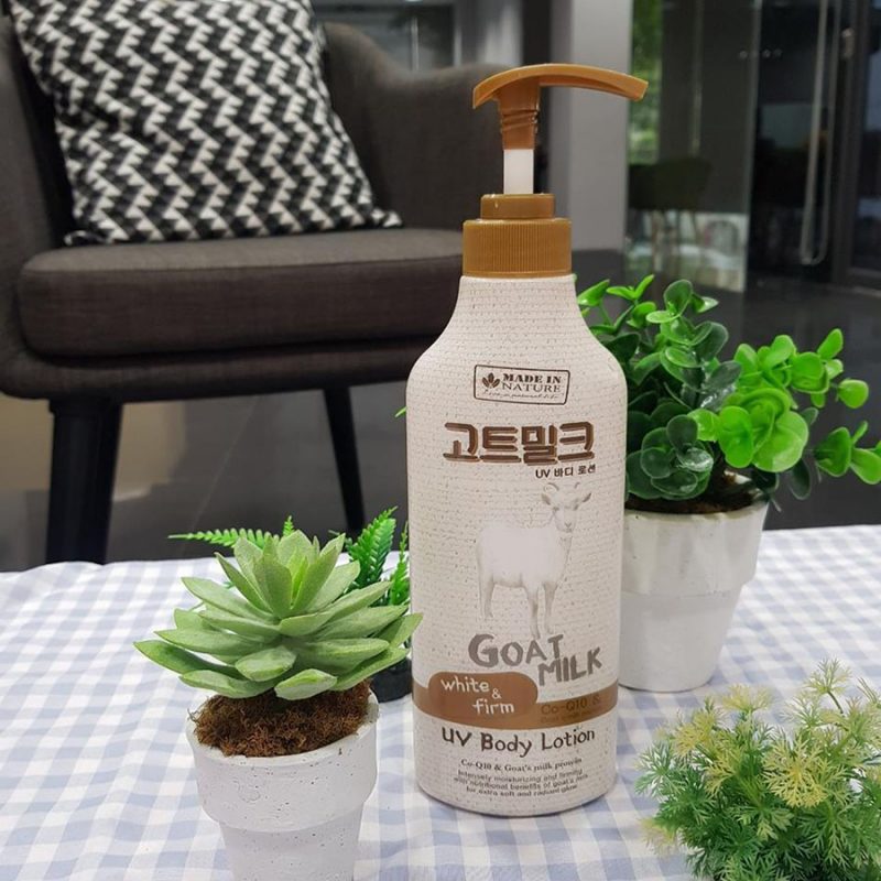 Made in Nature Goat Milk UV Body Lotion Thailand Best Selling Beauty