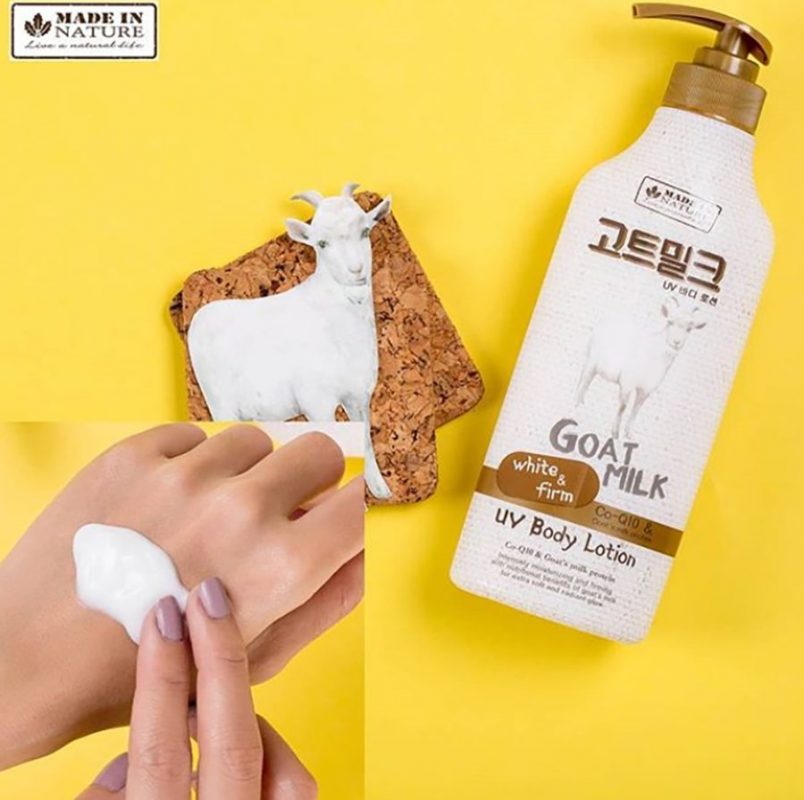 Made in Nature Goat Milk UV Body Lotion Thailand Best Selling