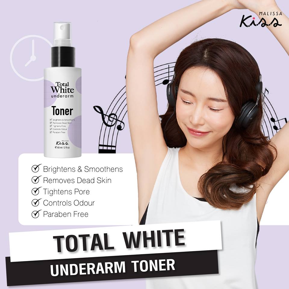 Malissa Kiss Total White Underarm Toner