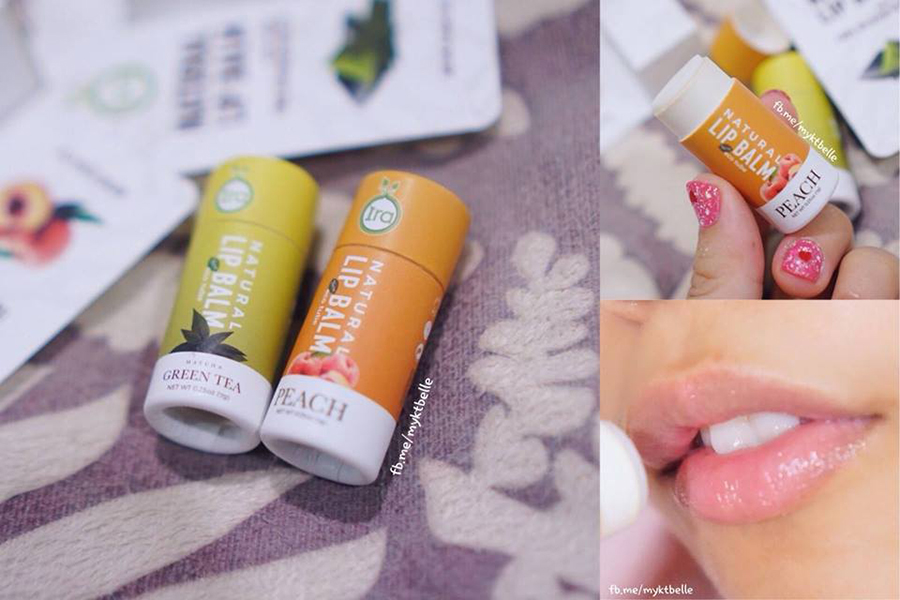 Ira Eco Tube Natural Lip Balm Peach