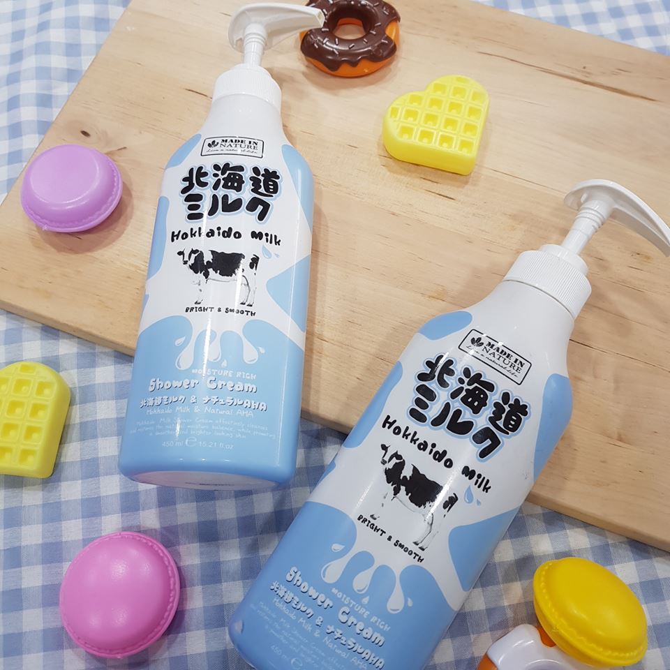 Hokkaido Milk Moisture Rich Shower Cream