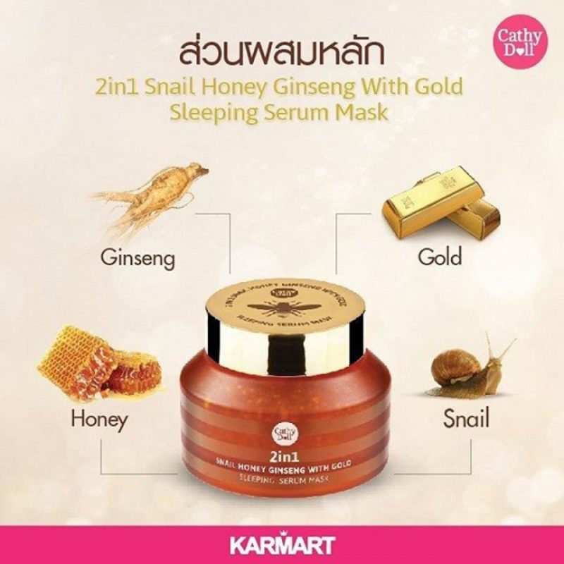 Cathy Doll Secret Recipe 2in1 Snail Honey Ginseng