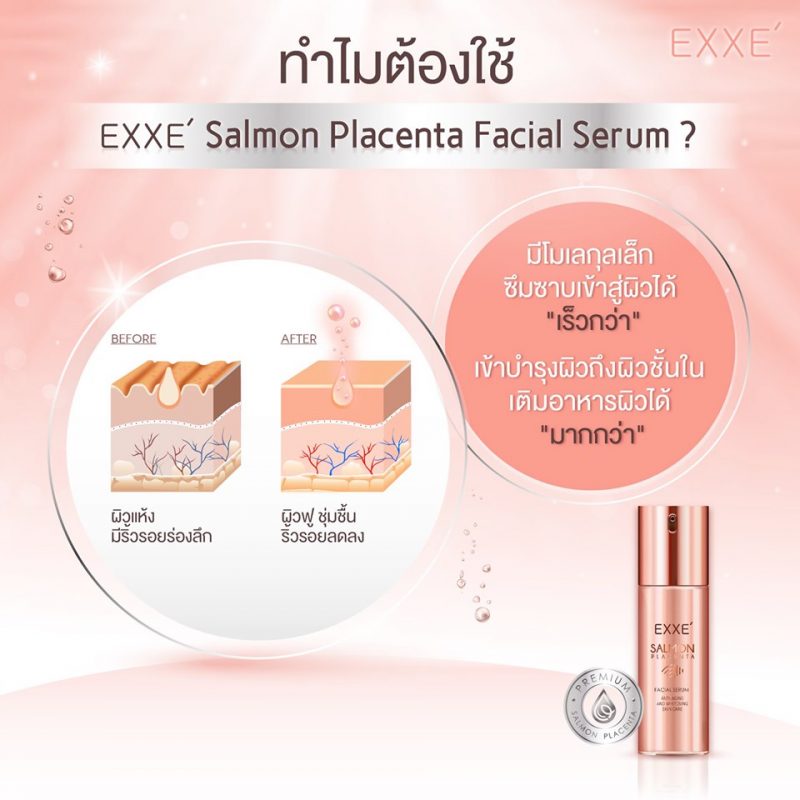 EXXE’ Salmon Placenta Facial Serum
