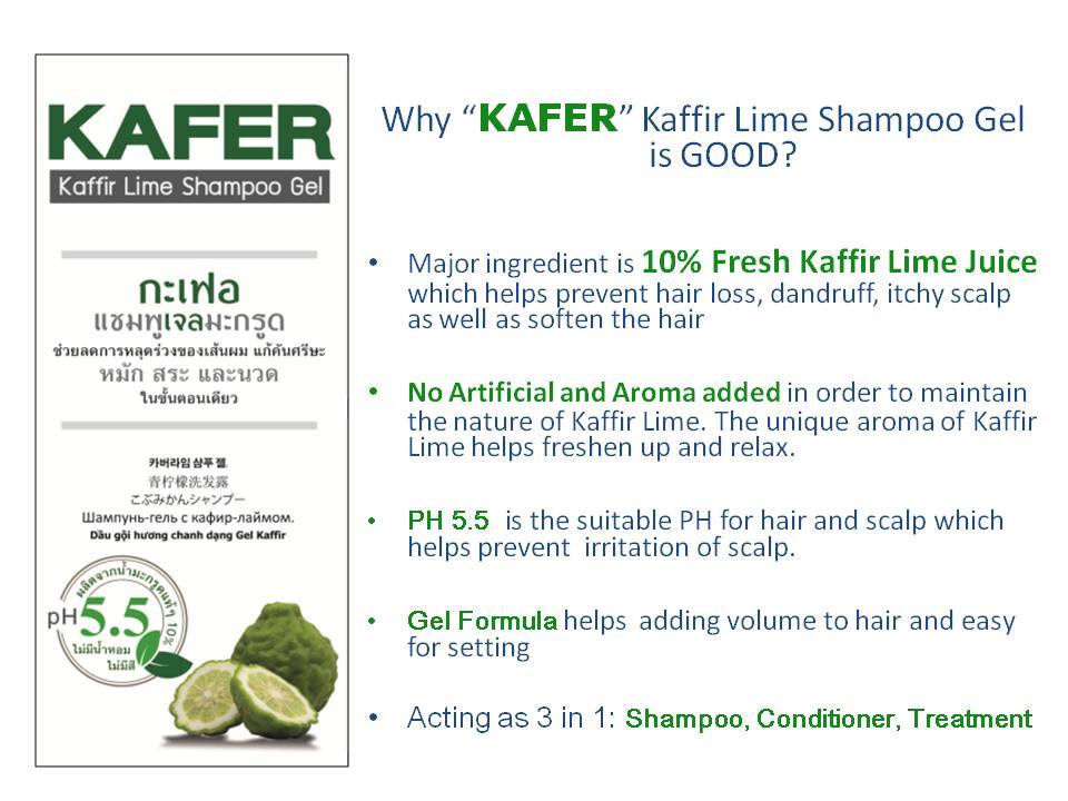 Kaffir Lime Shampoo Gel