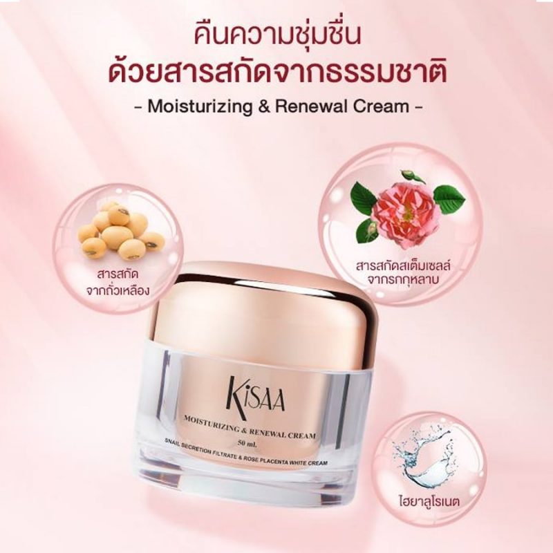 Kisaa Moisturizing & Renewal Cream