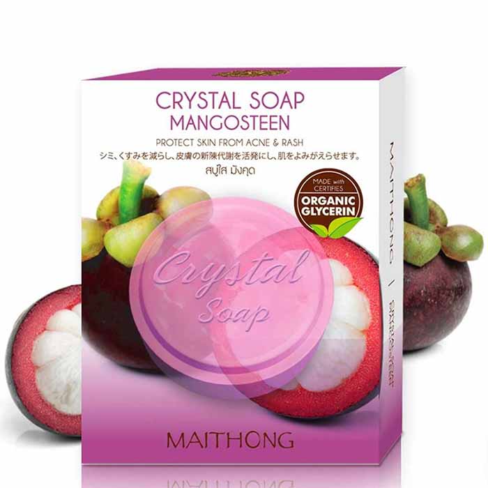 Maithong Crystal Soap Mangosteen