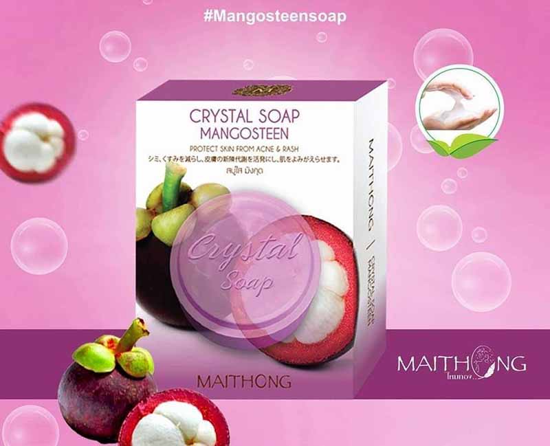Maithong Crystal Soap Mangosteen
