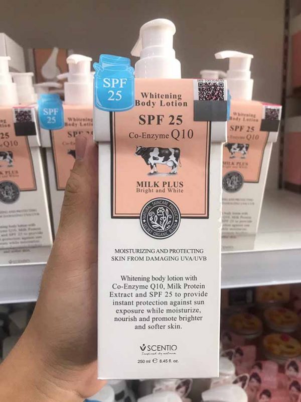 Scentio Milk Plus Body Lotion Extra SPF25