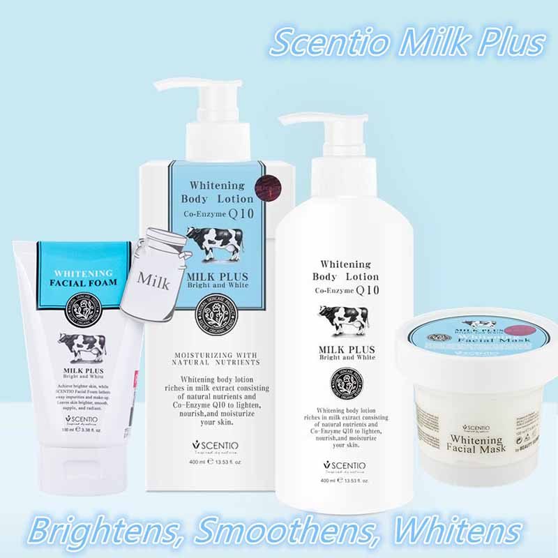 Scentio Milk Plus Whitening Body Lotion