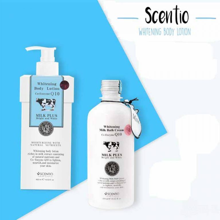 Scentio Milk Plus Whitening Body Lotion - Thailand Best Selling ...