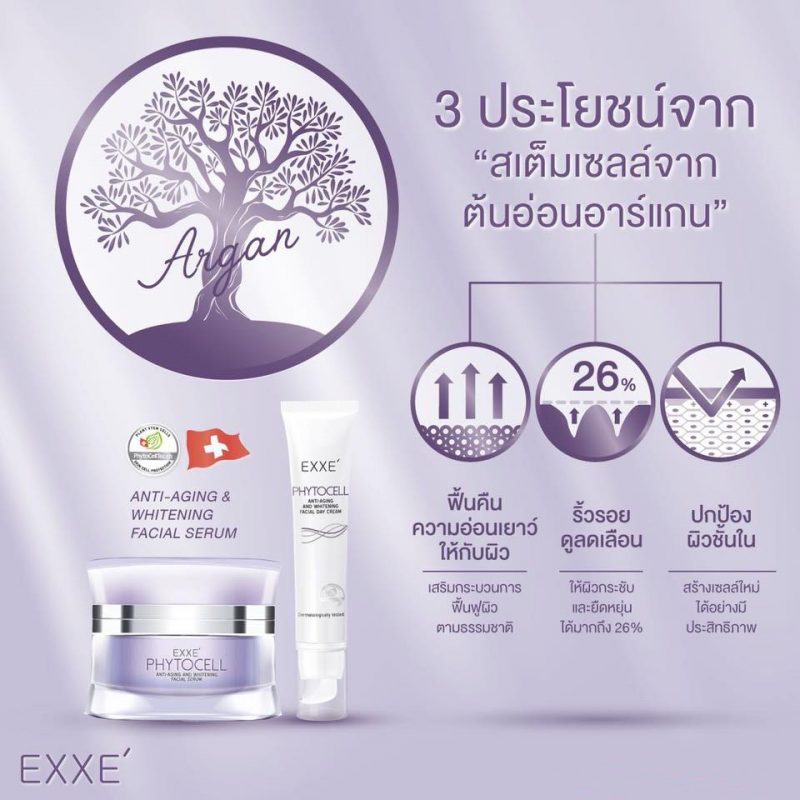 Exxe Phytocell Anti-Aging And Whitening Facial Serum