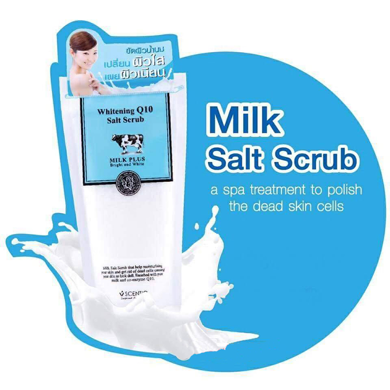 Milk salt scrub deals