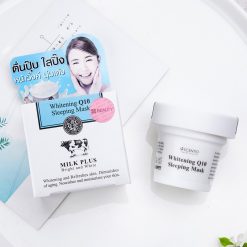 Scentio Milk Plus Whitening Q10 Sleeping Mask