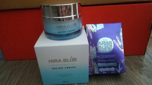 hira blue water cream review