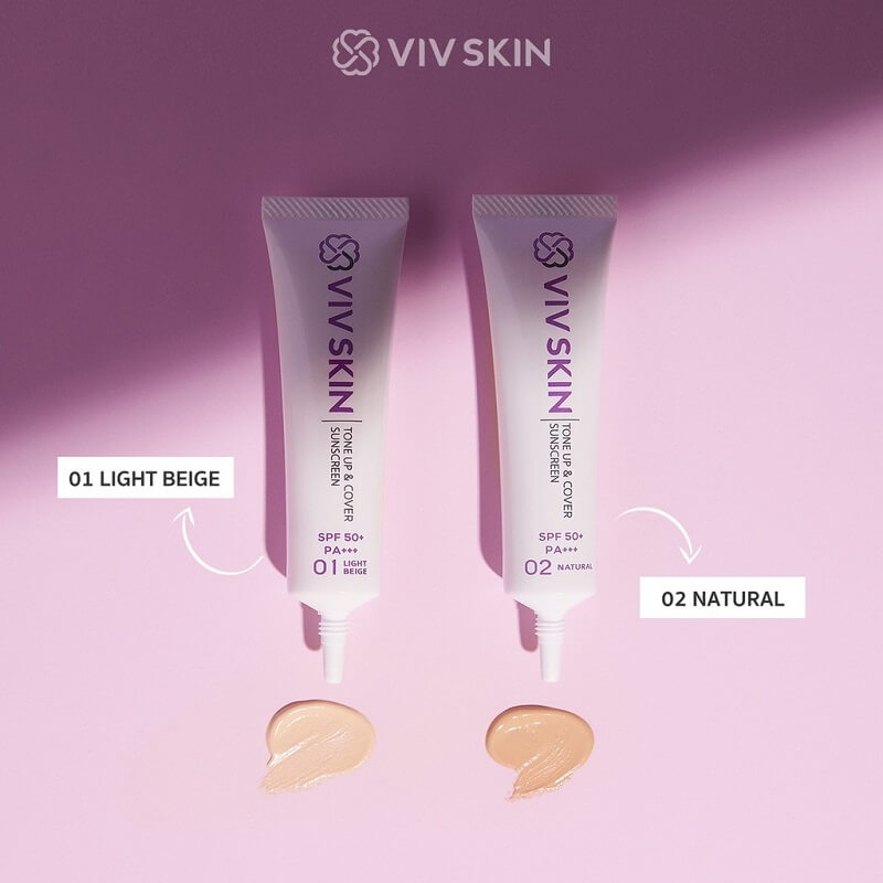 Viv SKIN tone up & cover sunscreen