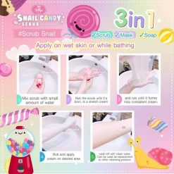 Jellys Snail Candy Scrub
