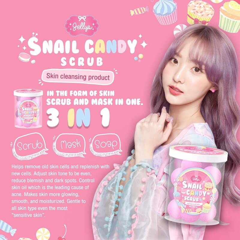 Snail Candy Scrub