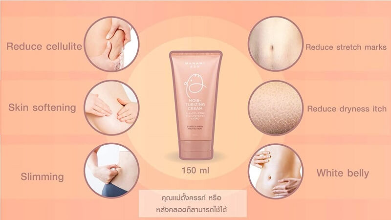 Manami Moisturizing Cream Stretch Mark 