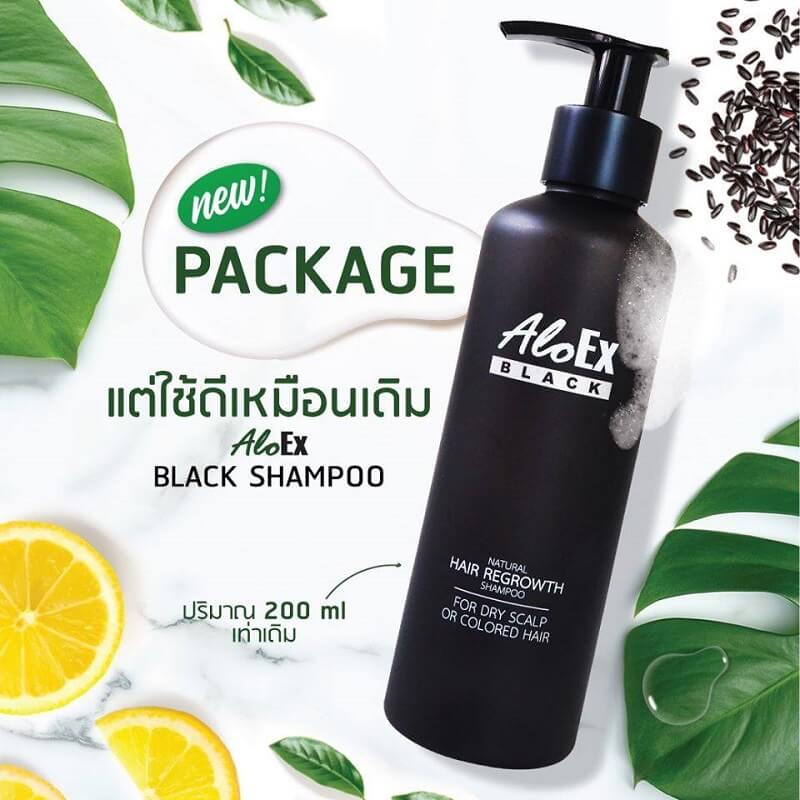 AloEx Black Shampoo