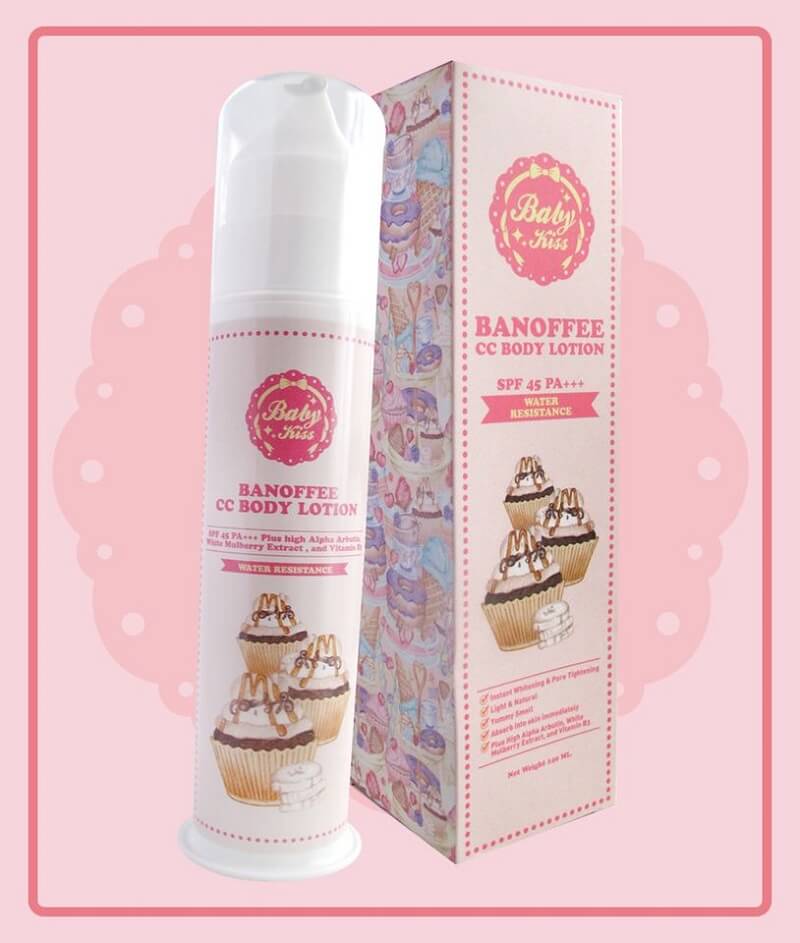 Baby Kiss BANOFFEE CC Body Lotion