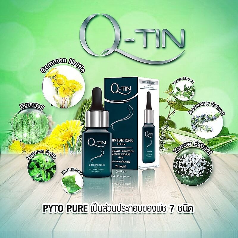 Q-Tin Hair Tonic Serum 