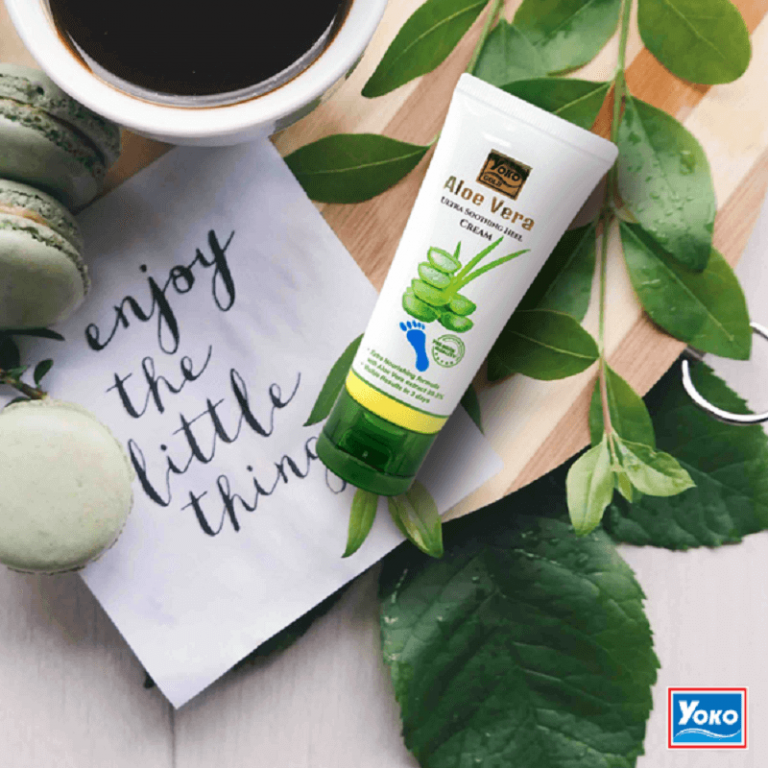 Yoko Gold Aloe Vera Ultra Soothing Heel Cream Thailand Best Selling