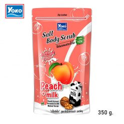 Yoko Gold Salt Body Scrub Peach + Milk