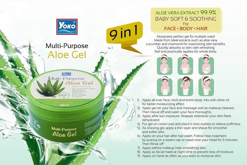 Yoko Multi-Purpose Aloe Gel