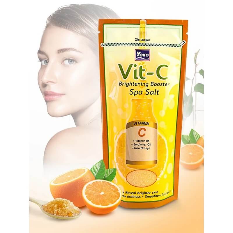 Yoko Vit-C Brightening Booster Spa Salt