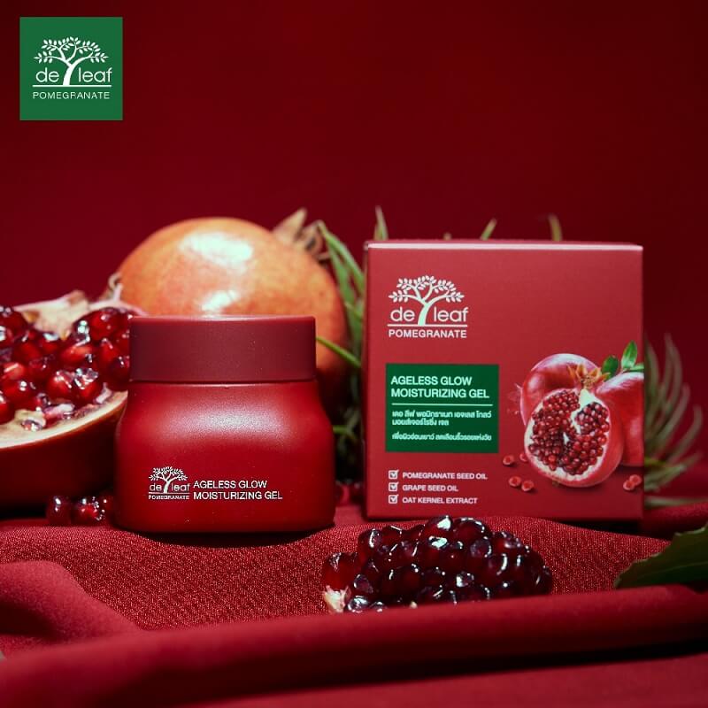De Leaf Pomegranate Ageless Glow Moisturizing Gel