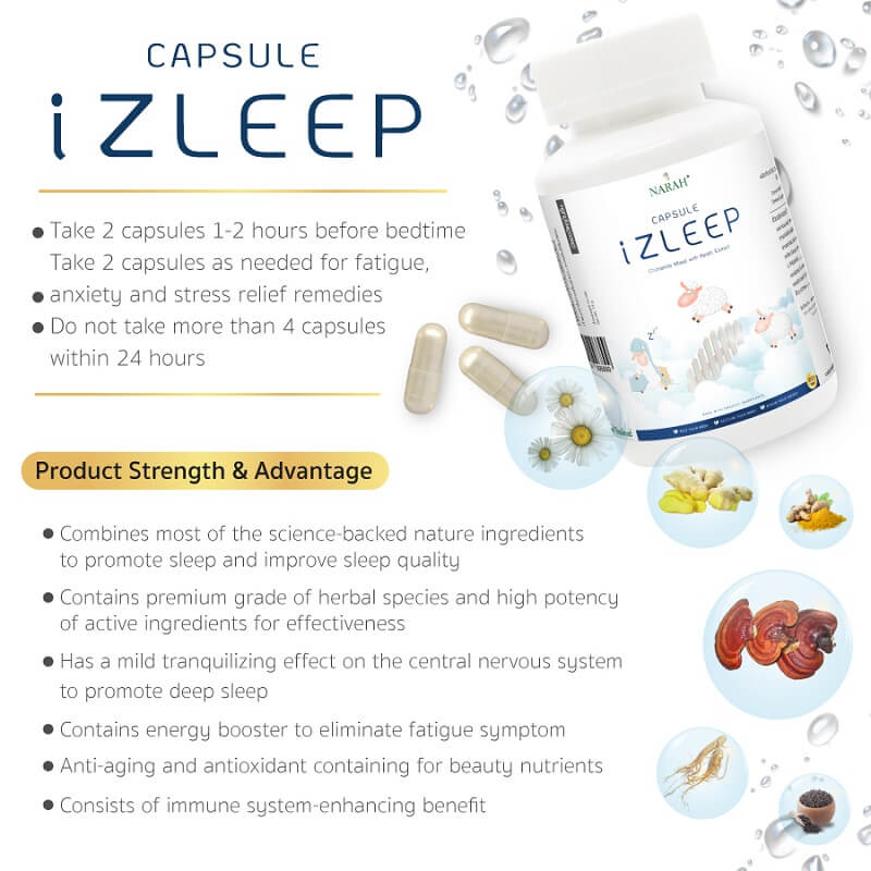 Narah iZLEEP Herbal Capsule