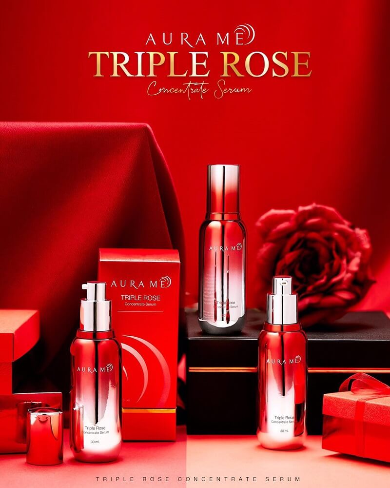 Aura me Triple Rose Concentrate Serum