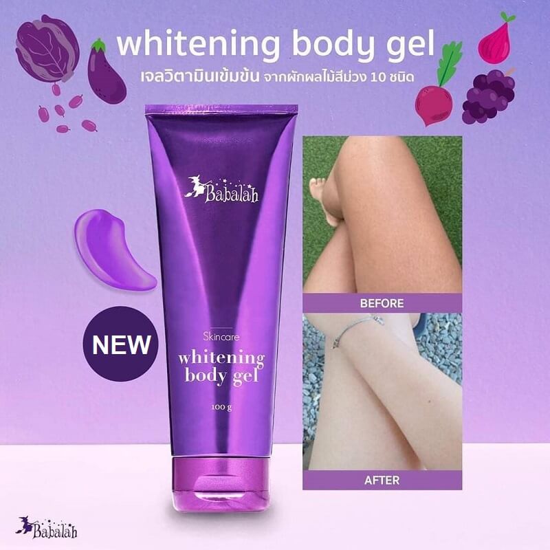 Babalah Skincare Whitening Body Gel 