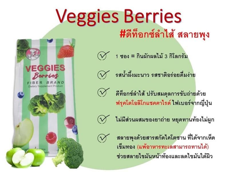 Beauty Buffet Veggies Berries Fiber