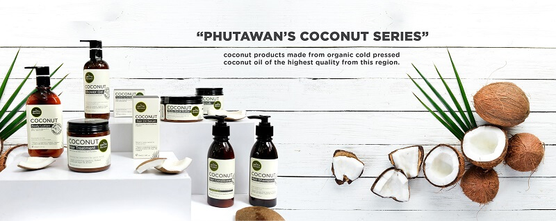 Phutawan Coconut Butter Body Scrub 