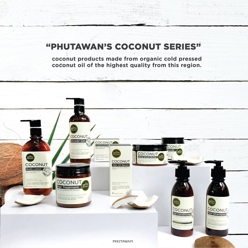 Phutawan Coconut Hand and Foot Salt Scrub