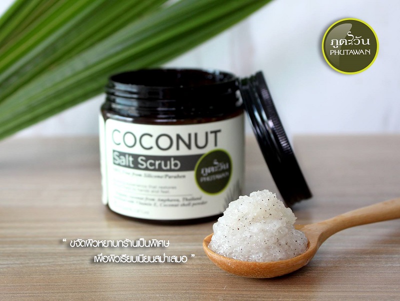 Phutawan Coconut Hand and Foot Salt Scrub