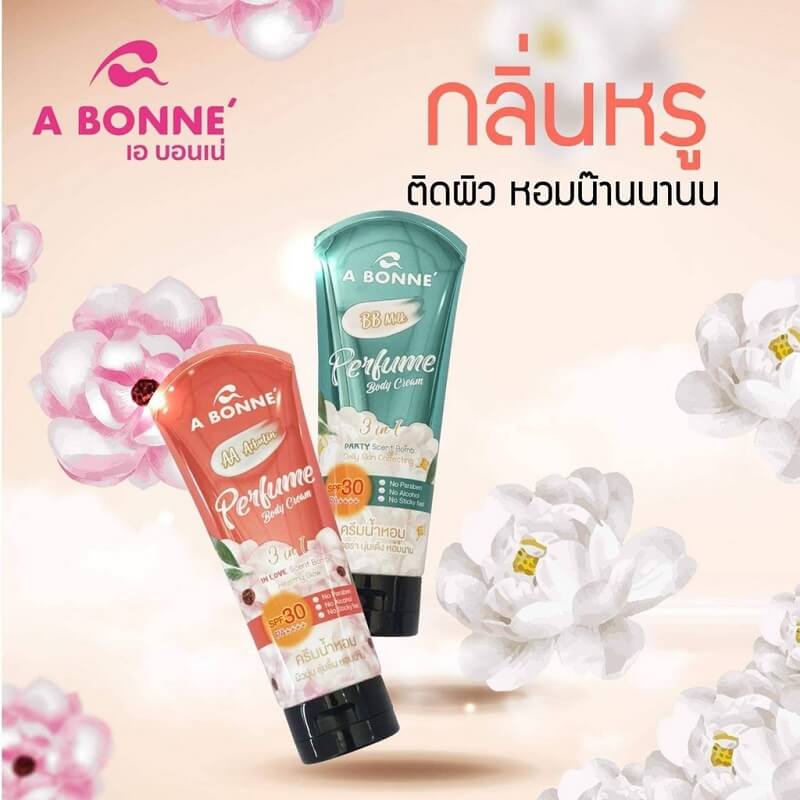 A Bonne AA Arbutin Perfume Body Cream