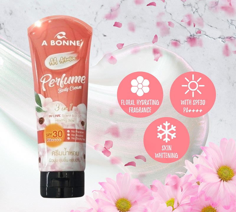 A Bonne AA Arbutin Perfume Body Cream