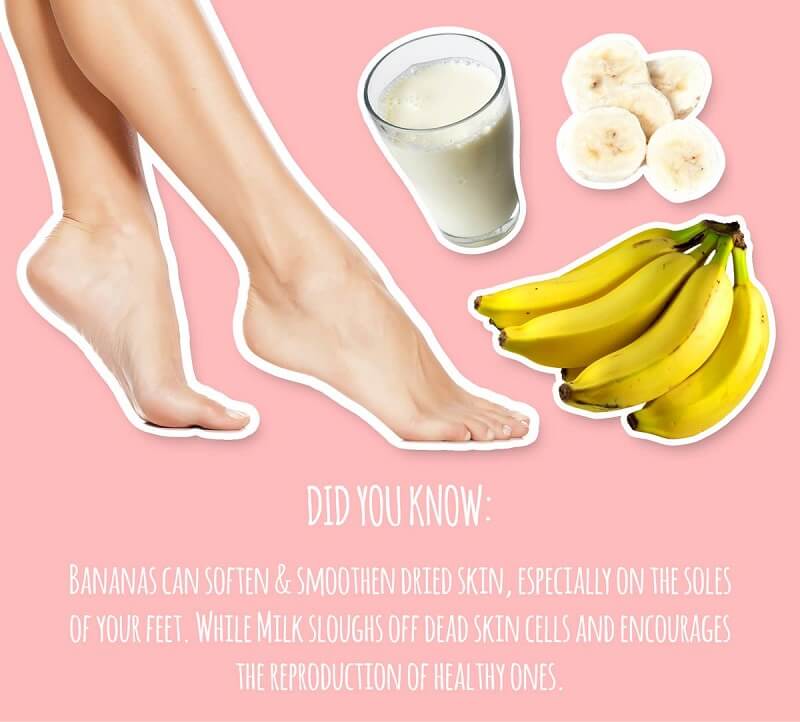 A Bonne Banana Milk Cracked Heel Cream 